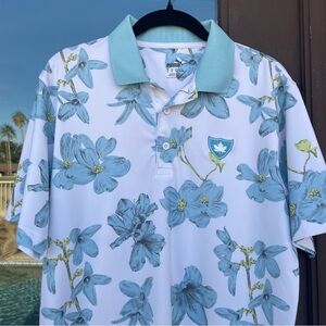 Puma Floral Maplecrest Golf Polo S